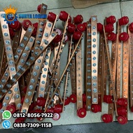 busbar tembaga 3mm x 20mm x 90mm 5baut 5baut M6 Busbar custom