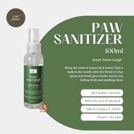 Pets Matter - PAW SANITIZER 100ml - Anti Bacterial Spray Dog Cat Footprint