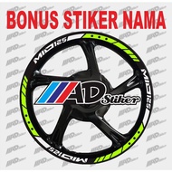 YAMAHA RIM LISTcutting stiker Jyamaha mio. MIO M3. MIO SPORTY