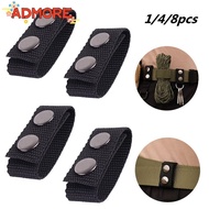 ADMORE 1/4/8Pcs Belt Buckle  Double Snaps Sports Nylon Strap