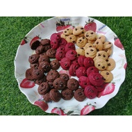 Melted Crunchy Cookies Famous Amos (choc sauce)