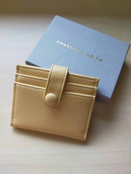 CNK Charles and Keith Snap Button Women Card Holder