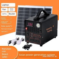 Solar Power Generator 220V Small Power Generator Household Full Set Outdoor Generator Set Photovolta