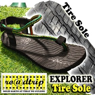 ROADTRIP Explorer for Men - Marikina made Tire sole footwear sandals for men sandals for Boy Beach S