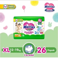Merries Pants SkinGood XL 26 - XL Size PantsPopok (Xtra Large) Merries Pants Merries Diaper Pants Me