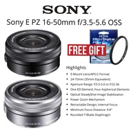 SONY E PZ 16-50MM F/3.5-5.6 OSS LENS (1 YEARS WARRANTY) E-MOUNT LENS A6000/A6100/A6300/A6400/A6500/A