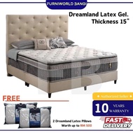 Dreamland Chiro Latex Gel Mattress 15" Miracoil Spring System