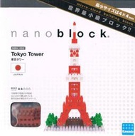 [玩樂高手附發票] 河田積木 nanoblock 積木 NBH-053 東京鐵塔 (透明底座版) 絕版