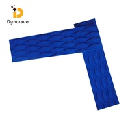 Dynwave 2Pcs EVA Non Slip Skimboard Traction Pad Bar grip Surfboard Surfing - Blue, 35x10cm