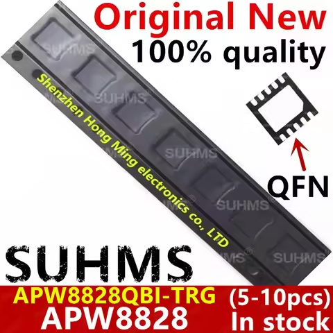 (5-10piece) 100% New APW8828 APW8828QBI APW8828QBI-TRG QFN-10 Chipset