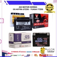 GS ASTRA GTZ5S Yuasa YTZ5S Aki kering motor Beat,Vario110,Scoopy,Mio