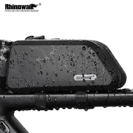 【In stock】Rhinowalk 1.5L bike frame bag Waterproof Top Tube Bicycle Bag Hard Shell Bike Bag Stable Cycling Frame Bag Bike Accessories ZA7G