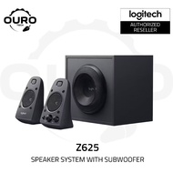 LOGITECH Z625 SPEAKER SYSTEM WITH SUBWOOFER AND OPTICAL INPUT Powerful THX Sound