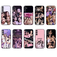 for Samsung F06 F16 F56 M06 M16 M56 5G S25 PRO Ultra edge 5G Blackpink Soft black phone case