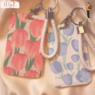 LILY Business Card Holder, Plastic Credit Card Holders, Cartoon ID Card Sleeve Child