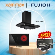 Fujioh - FR-HT2190V Package / Chimney Cooker Hood / Induction Hob / Ceramic Hob