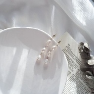 巴洛克珍珠耳環 耳墜