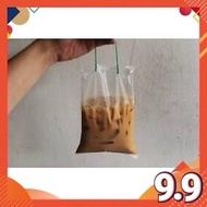 6X9 PLASTIC WITH ROPE/PLASTIK AIR/PLASTIK BUNGKUS AIR/PLASTIK TALI/PLASTIK KOPI/PLASTIK LAUK
