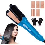 Hair Straightener & 3D Image Hair Imprinting Iron with 5 Different Plates, Perfect hot Tool for Hair