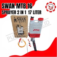 Sprayer SWAN MTB-16 Elektrik Manual 16L Sprayer 2in1 Disinfektant Hama
