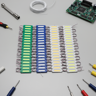 TCYATO 20x 12V Cob 6 LED Indicator Lamp for Truck Bus Trailer, Super Bright Side Marker Light