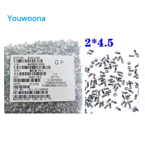 NEW ORIGINAL Laptop Bottom Cover Case Screw for DELL XPS 13 7390 9310 9315 2 in 1