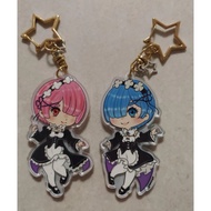 Re:Zero Keychains Charms