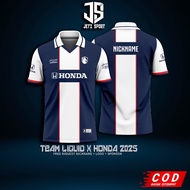 Team Liquid X Honda Team Liquid ID Team Liquid PH Jersey Latest Game T-Shirt 2025