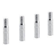 Metal Valve Caps Stem Extensions Extender for Car Truck Van with Chrome Plated Brass Surface Sturdy 