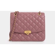 Charles &amp; Keith Quilted Body/Sling Bag