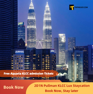 Tripneasy 2D1N Pullman KLCC Hotel Free Aquaria Entrance Ticket