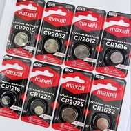 Original Maxell CR2032 CR2016 CR2012 Cr1616 CR2025 CR1220 CR1216 CR1632 3v Maxell Original Battery L