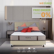 Kasur WeSleep Alfa (Set Springbed Dengan Sandaran dan Divan)