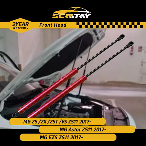 SEMTAY Hood Struts for MG ZS ZX ZST VS EZS ZS11 /MG Astor 2017- Bonnet Lift Support Springs Compatib