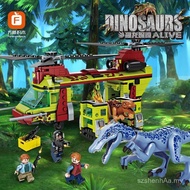 [Interactive Strong] Compatible with Park Escape World Hunting Tyrannosaurus Rex Educational Assembl