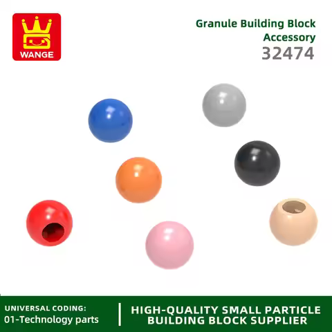 Wange235Pcs/lot 32474 Connection Steering Ball Joint Building Blocks Moc Color Accessories Compatibl