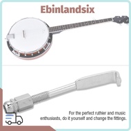 EBINLMY 24Pcs Banjo Hooks, silver Adjustable Tension Banjo Parts, Durable zinc alloy Banjo Bracket H
