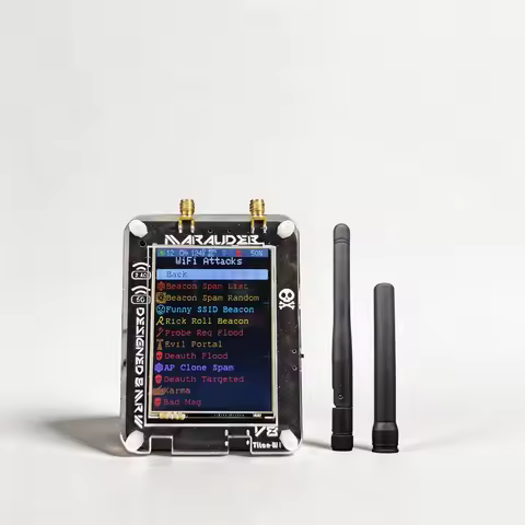 ESP32-C5 Predator ESP32 Marauder V8 2.8 Inch Touch Display Dual Band WiFi Bluetooth GPS Support 2.4G