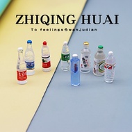Independent Blind Bag Miniature Mini Mineral Water Beverage Bottle Food Play Play Toy Ornaments Mode