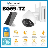 VSTARCAM BG69-TZ 4G LTE SiM FULL HD 1080P 2.0MegaPixel กล้องวงจรปิดใส่ซิม กล้องโซล่าเซลล์ พร้อมแบตเต
