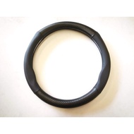 Universal Carbon Steering Wheel Cover Universal Dry Carbon Leather Steering Cover