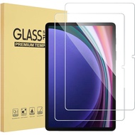 2 Pack Glass Screen Protector for Samsung Galaxy Tab S10 Plus 12.4 2024/Tab S9 Plus/Tab S9 FE Plus T