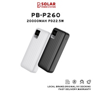 PB Solar Powerbank Fast Charging Portable (20000mAh)