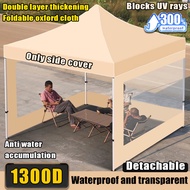 6x6 6x10 10x10 10x15 10x20FT canopy side wall transparent canvas wall canopy khemah tent with cover 