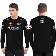 Long Sleeve ducati T-Shirt, Racing Shirt, Racing team Shirt