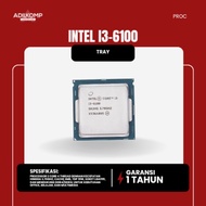 PROCCESOR INTEL I3 6100 TRAY