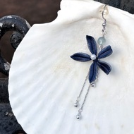 【花楹】316L醫療鋼纏花垂墜耳環(單邊)