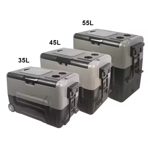 Portable 12V 24V 220V Freezer 45L Fridge Mini Freezer for Car Freezer Camp Refrigerator Outdoor cara