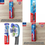 Colgate® 360 Total Advanced Floss-Tip Sonic Electric Toothbrush Soft Gray Purple แปรงสีฟันแบตเตอรี่