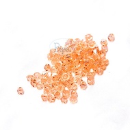 Pha lê Tiệp nón 4mm màu cam đào